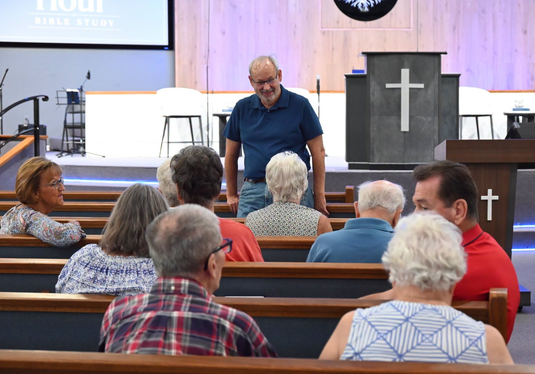 Super Seniors Bible study at Calvary